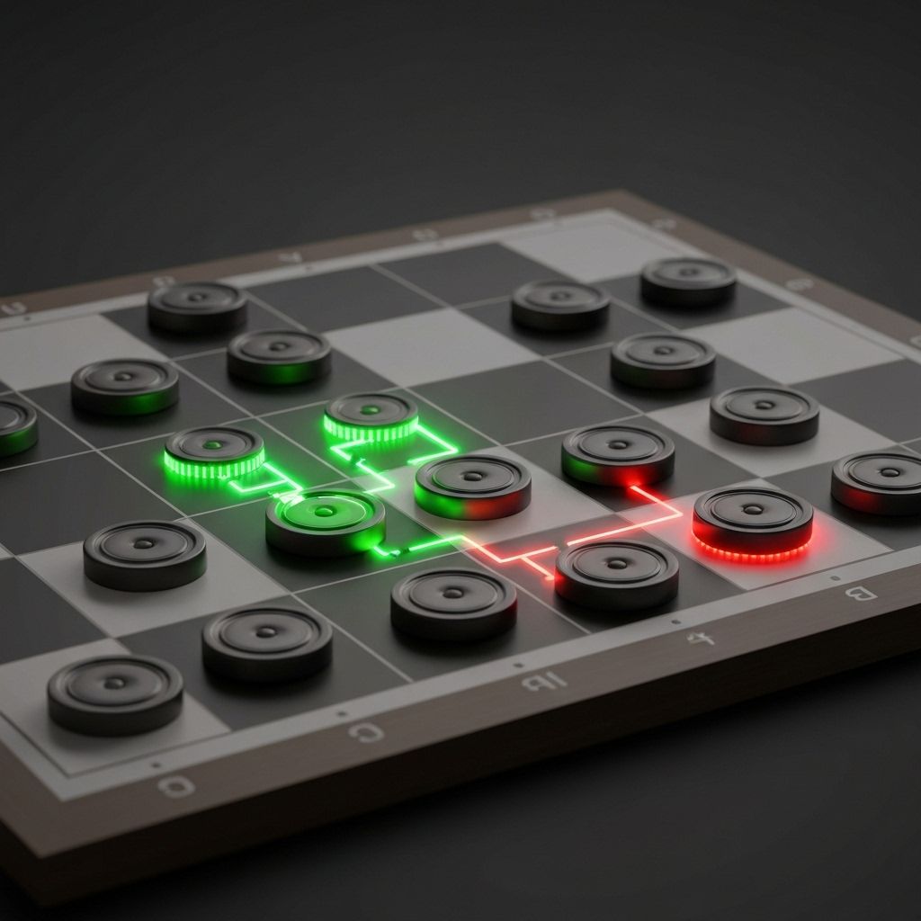 Unbeatable Checkers